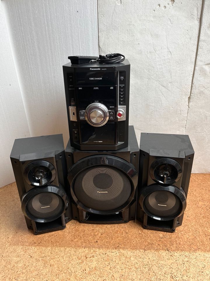 Panasonic SA-AK770 Stereoanlage mit Subwoofer in Feuchtwangen