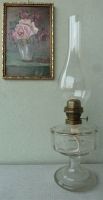 Petroleumtischlampe mit 11'''Flachbrenner von DITMAR um 1900 Dresden - Strehlen Vorschau