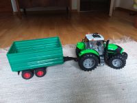Bruder Deutz Agrotron X720 Traktor mit Anhänger Bayern - Augsburg Vorschau