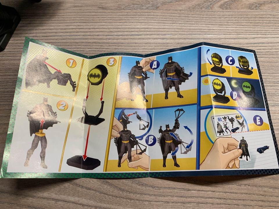 Batman Ü-Ei Figur aus Riesen Maxi Überraschungsei inkl. Sticker in Hemer