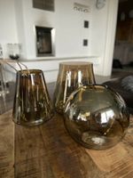 Vase Glas/Gold/grün verspiegelt versch. Formen NEU Nordrhein-Westfalen - Kierspe Vorschau