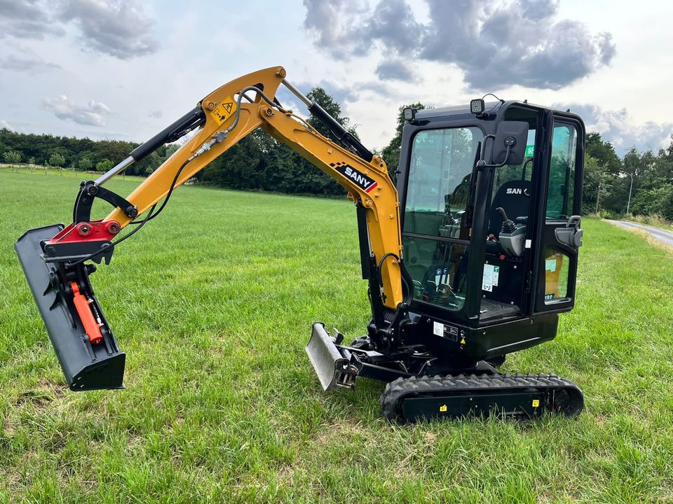 Minibagger Bagger 1,9t Miete Vermietung in Nettetal