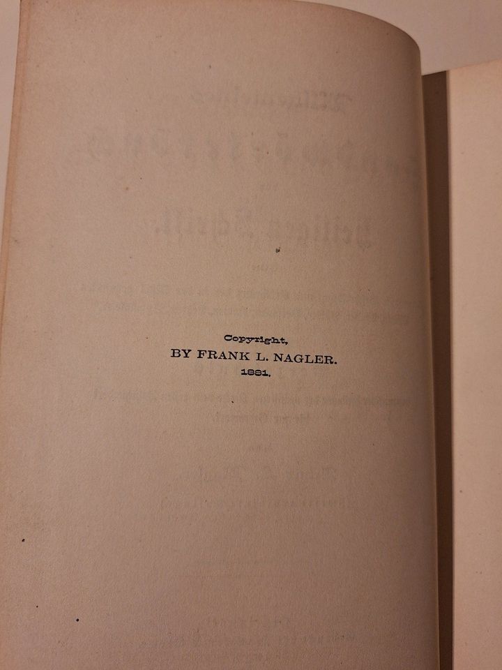 Allgemeines Handwörterbuch der Heiligen Schrift 1889 Revidierte in Nürnberg (Mittelfr)