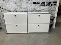 USM Haller Sideboard Regal Higboard 4 Fächer 4 Klappen weiss MwSt Stuttgart - Stuttgart-Ost Vorschau