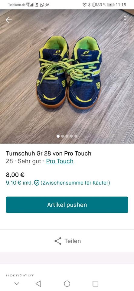 3 Paar Schuhe Gr 28 in Mauschbach