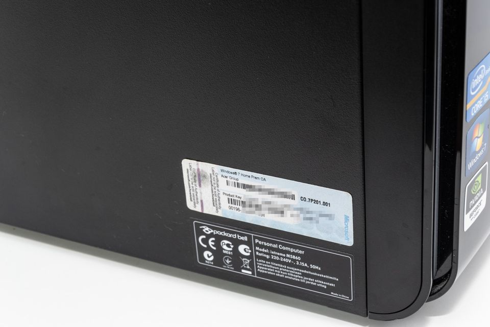Packard Bell iXtreme M5860, i5-3450 8GB Ram 1TB HDD GeForce GT530 in Düsseldorf