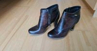 Damenschuhe Stefeletten High Heels Pumps Leder Braun TOP Gr.39 Baden-Württemberg - Ulm Vorschau