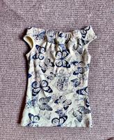 Shirt top mit Schmetterlinge EU34 XS off-shoulder Thüringen - Jena Vorschau