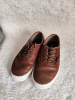 Cognac Braune Vans Sneaker Leder Gr 35 Hessen - Eichenzell Vorschau