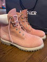Timberland Stiefeletten Stiefel Schuhe rosa pink weiß echt Leder Bayern - Wörthsee Vorschau