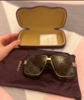 Gucci Sonnenbrille schwarz/gold Nordrhein-Westfalen - Krefeld Vorschau