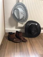 Cowboyhut für sie u. Ihn mit Stiefeletten echt Leder Sachsen - Riesa Vorschau