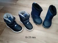 2 paar Winterstiefel Gr.23 *NEU* Sachsen - Freiberg Vorschau