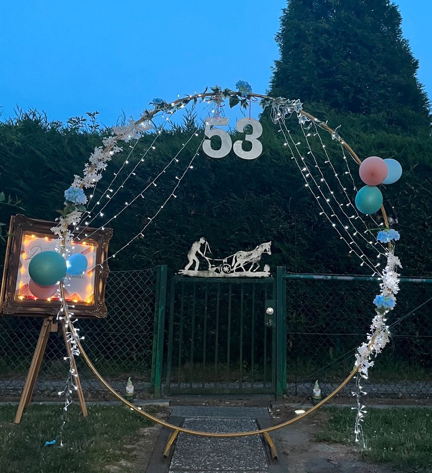 Traubogen für Hochzeit / Geburtstag / Fotos / Verlobung Verleih in Kamen