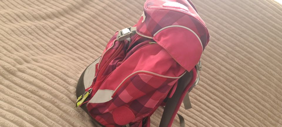 Ergobag Schulrucksack RhabarBär pink kariert in Aachen