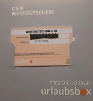Urlaubsbox Gutschein 50€ Nordrhein-Westfalen - Spenge Vorschau
