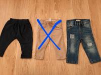 Jungen Hosen Jeans, Stoff, blau, beige, Gr. 74 Niedersachsen - Oldenburg Vorschau