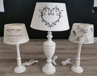 Lampe / Lampenständer mit Schirm / Shabby Chick Nordrhein-Westfalen - Rahden Vorschau