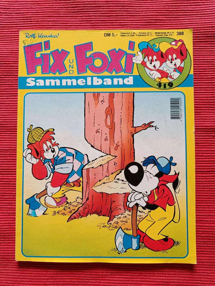 Fix und Foxi Sammelband 419 in Kaltenkirchen