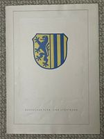 DDR Urkunde Fünfländerturnier Volleyball 1959 Leipzig Sachsen-Anhalt - Merseburg Vorschau