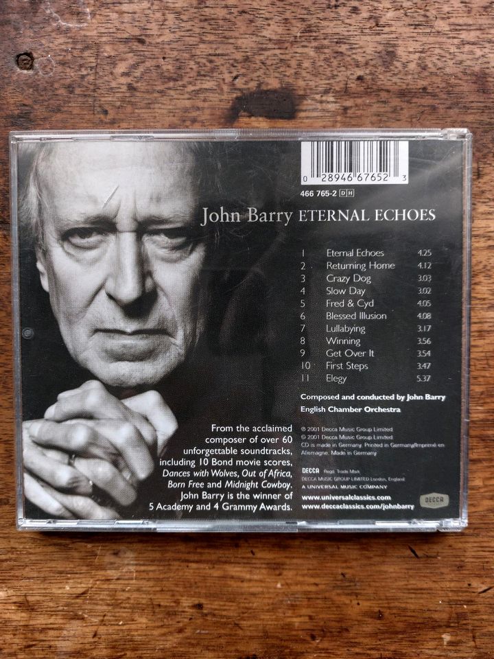 Eternal Echoes von John Barry  (CD, 2001) in Bonn