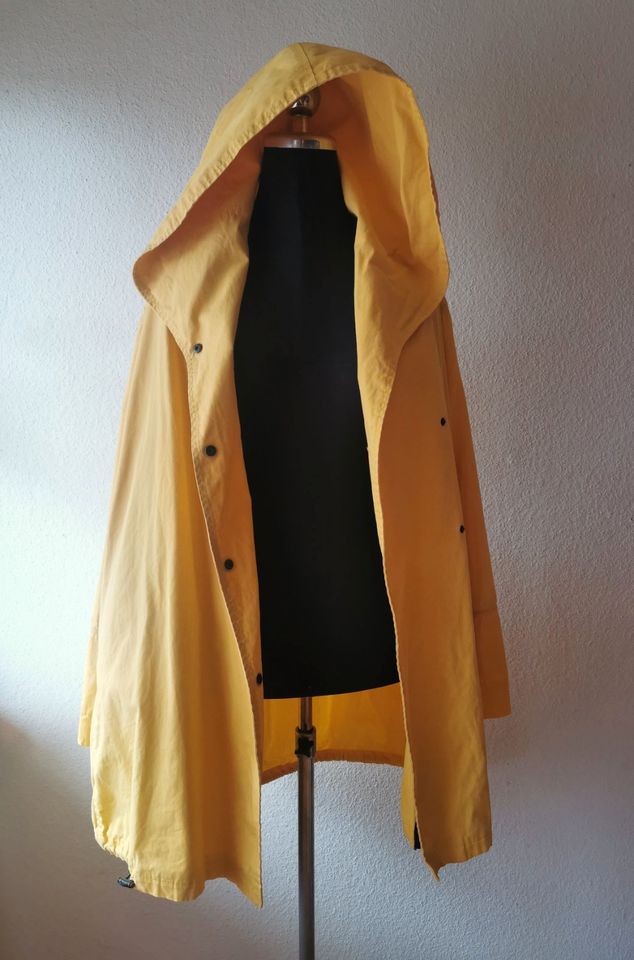 Mantel kurz Designerjacke Caroline Raffauf Berlin Bio Baumwolle in Singen