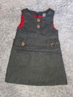 Grau innen rot festlich festes Zara Basic Wolle Trägerkleid in 98 Bayern - Würzburg Vorschau