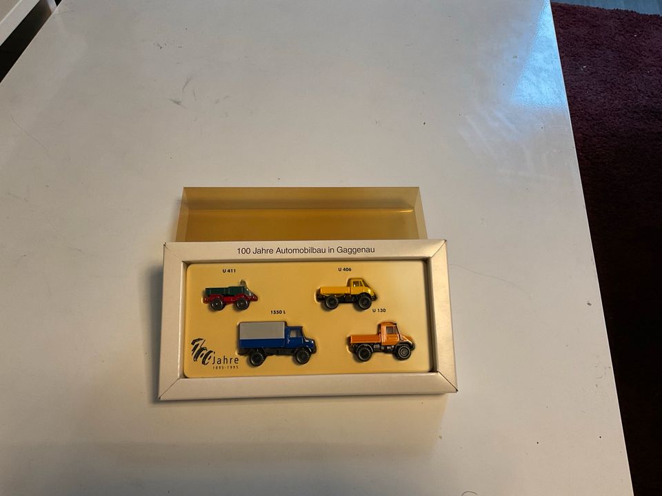 Wiking Modelle, Geschenkpackung „100 Jahre Automobilbau Gaggenau“ in Markkleeberg