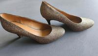 Goldene Glitzerpumps in Gr. 42 Bremen - Huchting Vorschau