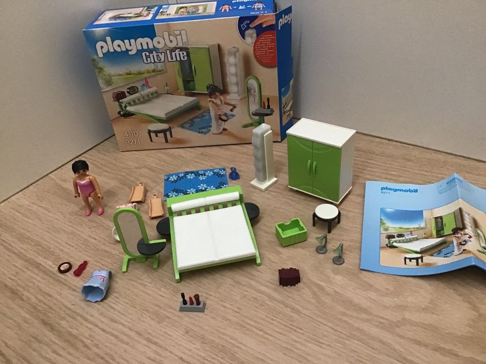 Playmobil 9271 Schlafzimmer Puppenhaus in Brandenburg an der Havel