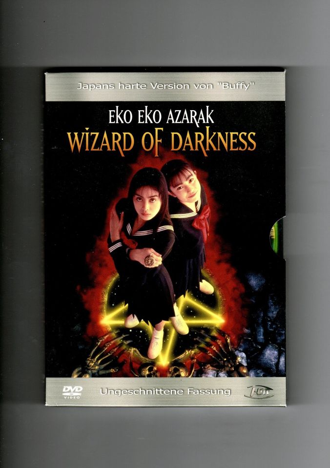 DVD "EKO EKO AZARAK - Wizard of Darkness! , Vampir-Action in Hamburg