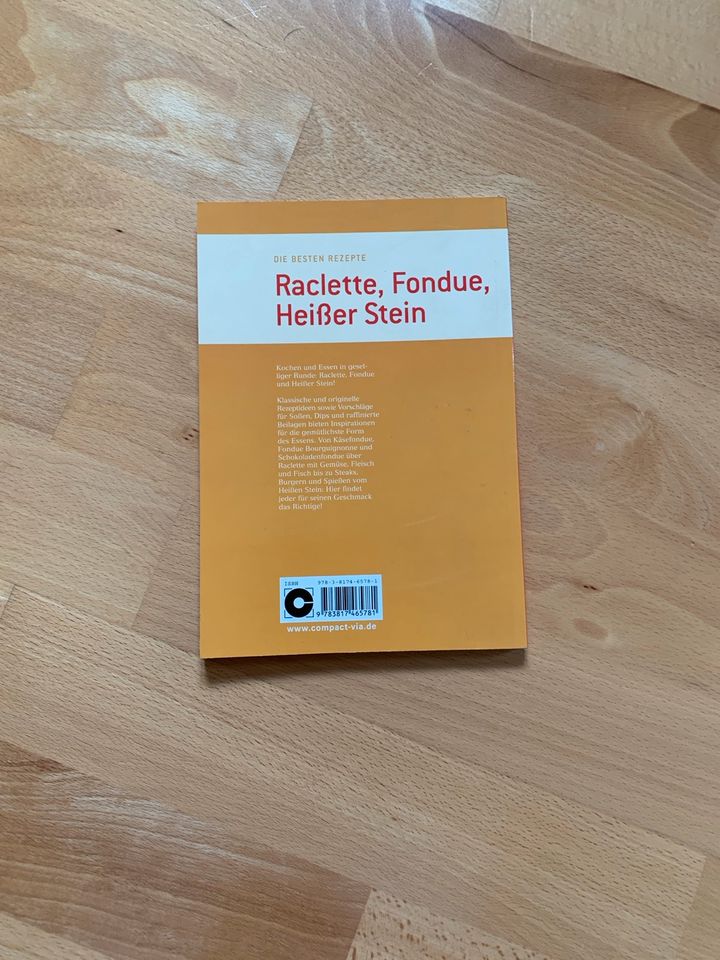 Raclette Fondue Heißer Stein Rezepte Kochbuch in Hürth