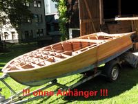 Mahagoni Motorboot Hellwig Panther Wartburgmotor DDR Oldtimer Sachsen - Grünhain-Beierfeld  Vorschau