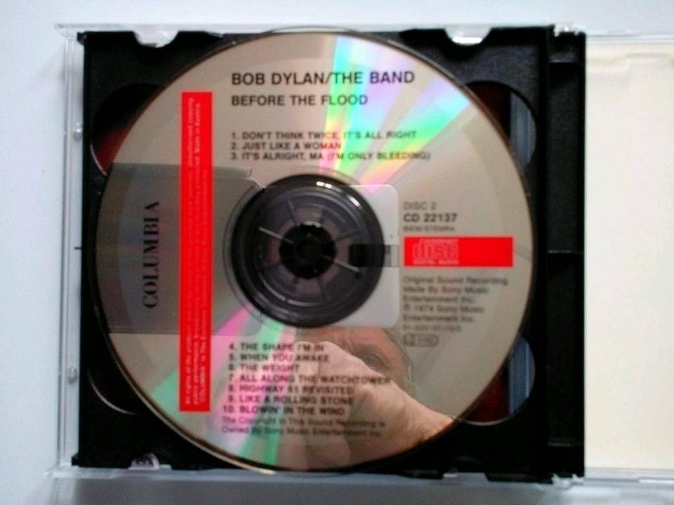 Bob Dylan / The Band ‎– Before The Flood(Jewel Case CD)Wie Neu in Blankenfelde-Mahlow