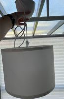 Ikea Lampe Deckenlampe Deckenleuchte weiß Lampenschirm Niedersachsen - Uplengen Vorschau