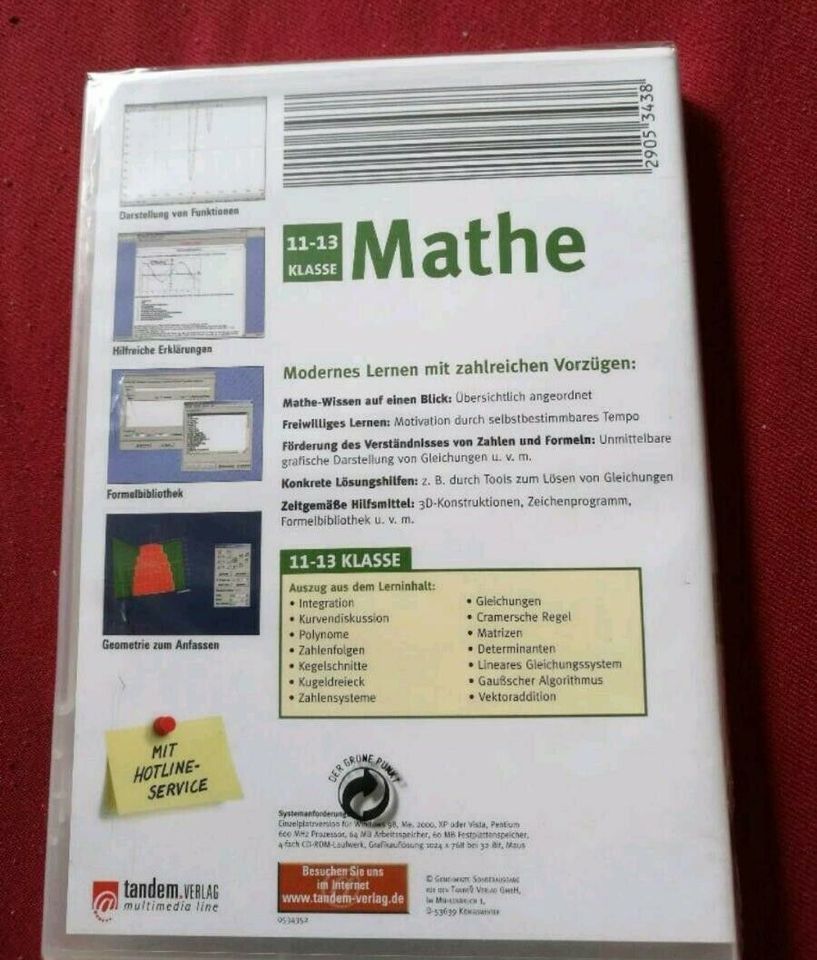 Mathematik, Mathe, Nachhilfe, Schülerhilfe, Bücher, Hefte, CDs in Malsfeld