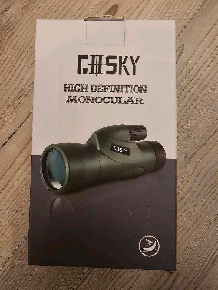 GOSKY 12X55 MONOKULAR FERNGLAS WIE NEU OVP in Jersbek