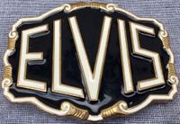 Elvis Presley Gürtelschnalle Rarität 1935-77 King of Rock’n’Roll Baden-Württemberg - Heidenheim an der Brenz Vorschau