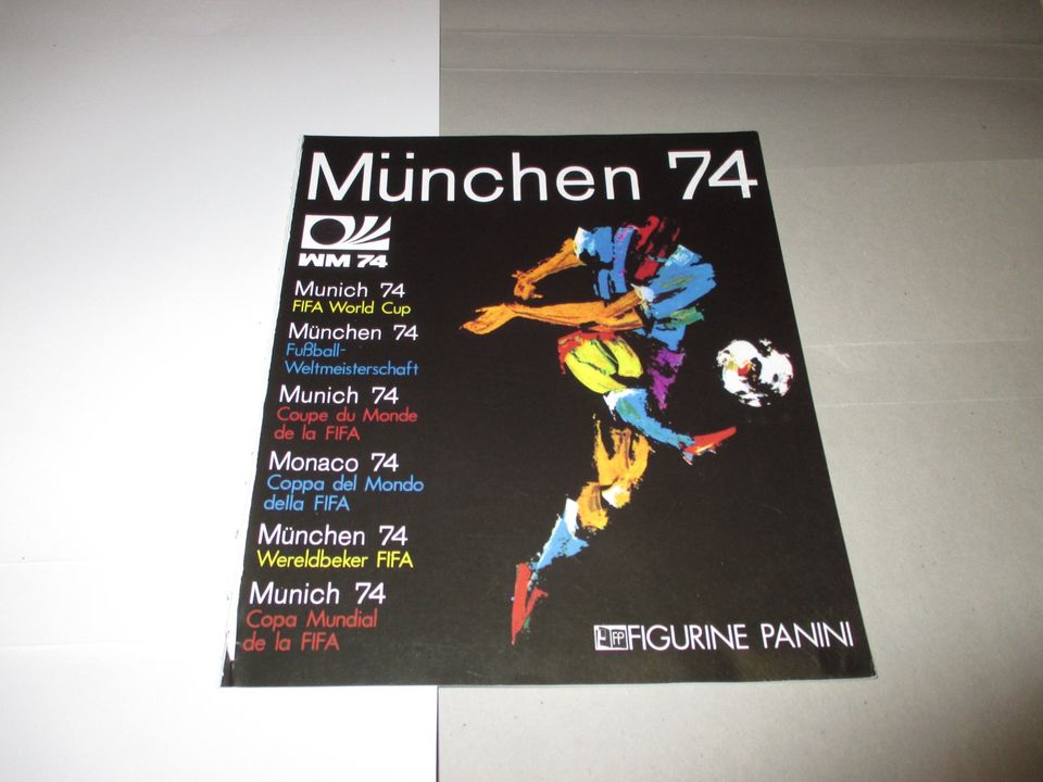 Panini WM 74 WC 1974 Album Reprint Druckversion Sammelalbum in Köln -  Seeberg | eBay Kleinanzeigen ist jetzt Kleinanzeigen