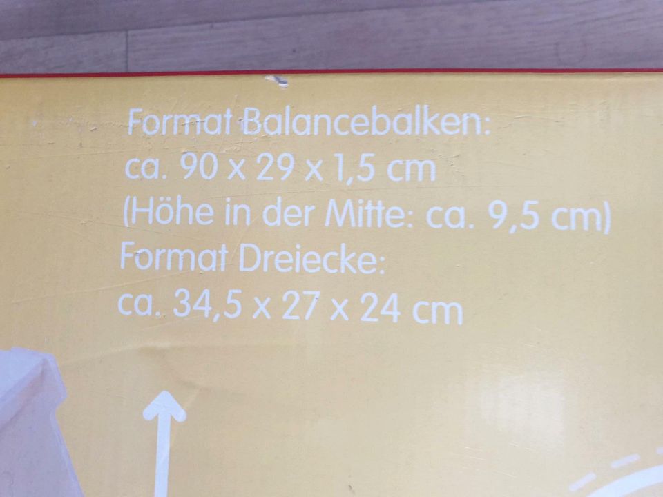 Neuer Holzbalancierbalken 3in1 in Jockgrim