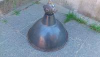 große Industrielampe Emaille schwarz 43 cm Durchmesser Brandenburg - Schönwalde-Glien Vorschau