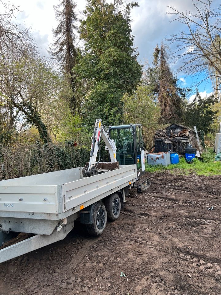 Bagger Bobcat (E19) mieten  schnell und seriös in Darmstadt