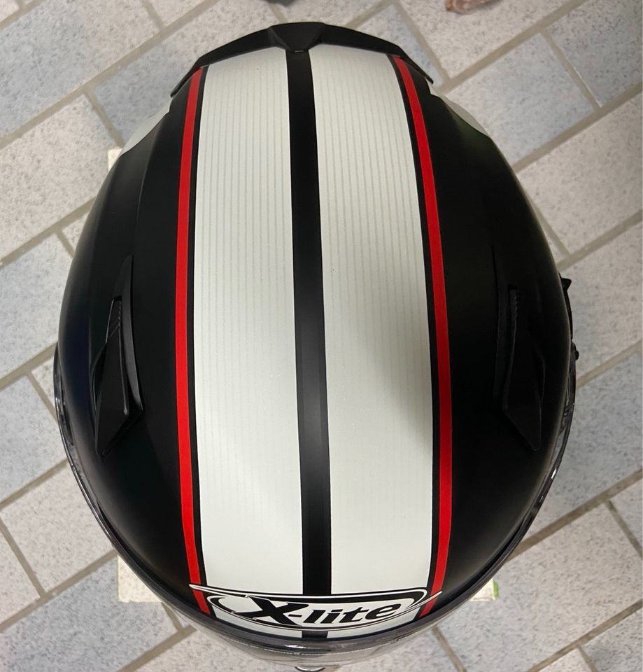 Motorradhelm, X-Lite X661 Vinty N-COM, Gr. XXL in Hof (Saale)