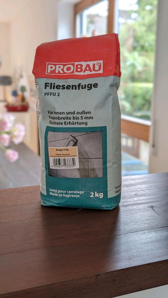 PROBAU Fliesenfuge PFFU2 Beige Bauhaus bis 5mm innen außen 2kg in Budenheim