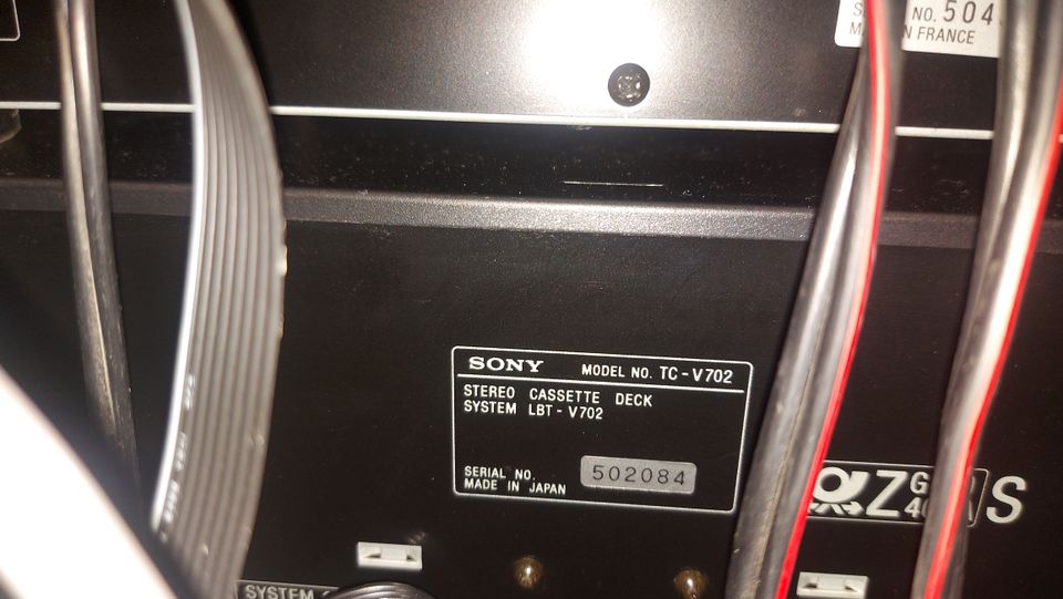 Sony Stereoanlage inkl. Lautsprecher +Bluetooth in Geretsried