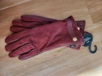 Osprey London - Burgunde Leder Handschuhe Gr. M / 7.5 Bergedorf - Hamburg Lohbrügge Vorschau