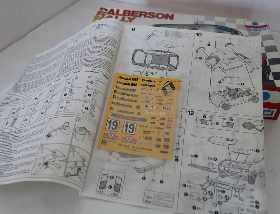 CALBERSON RALLYE R-5 RENAULT Bausatz ESCI 1:24 neu original in Neu Wulmstorf