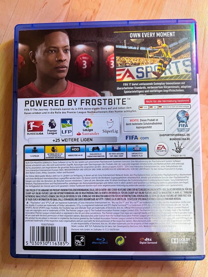 FIFA 17 (Sony PlayStation 4, 2016) PS4 in Röhrnbach