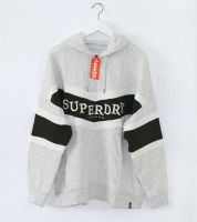 Superdry Hoodie Chevron Hellgrau Oversized Gr. M/L Eimsbüttel - Hamburg Rotherbaum Vorschau