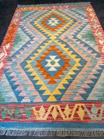 Afghan Kelim 156x103 Kilim Teppich Handarbeit rug wolle geometrie Berlin - Wilmersdorf Vorschau